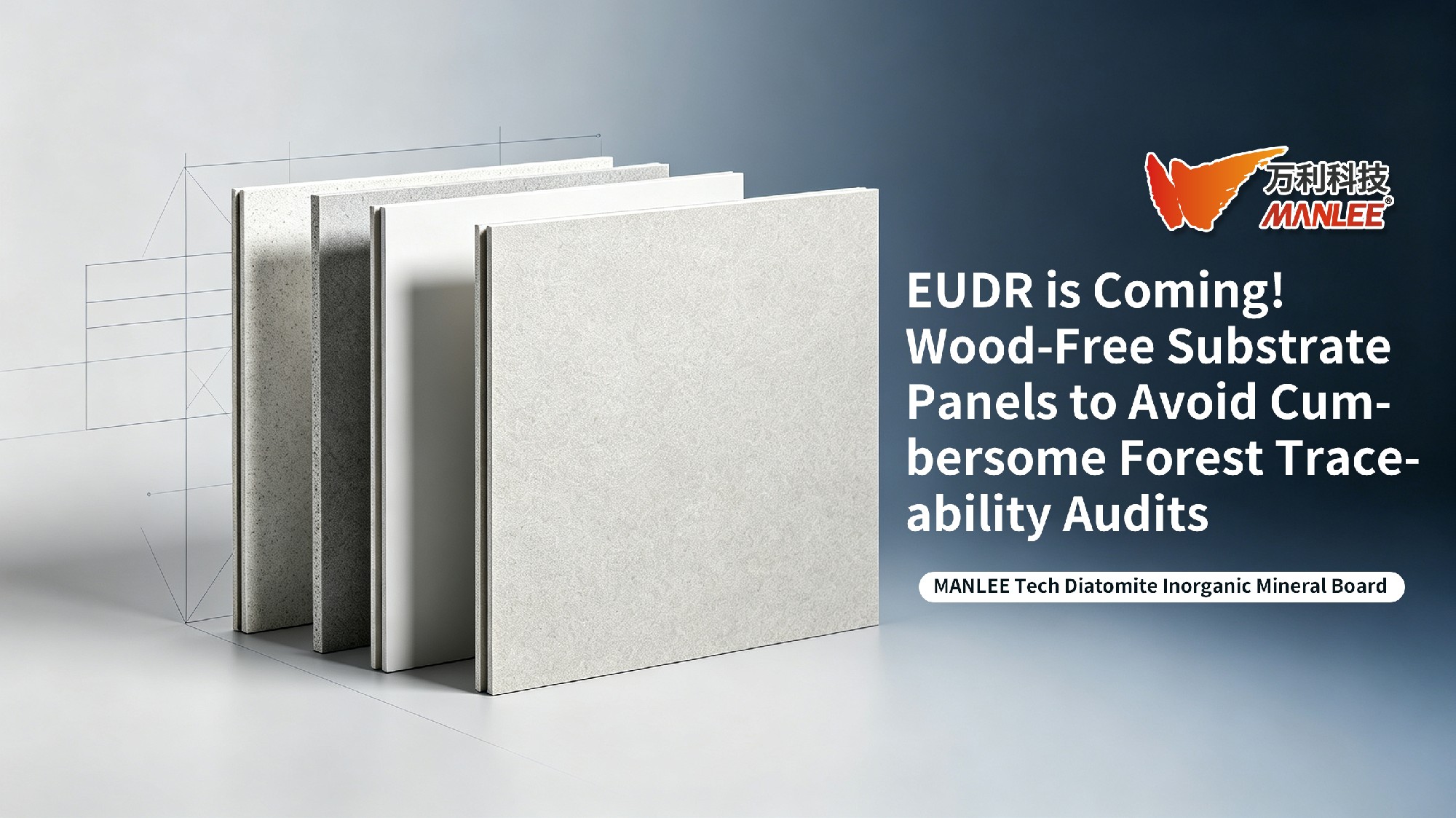EUDR is Coming! Wood-Free Substrate Panels to Avoid Cumbersome Forest Traceability Audits