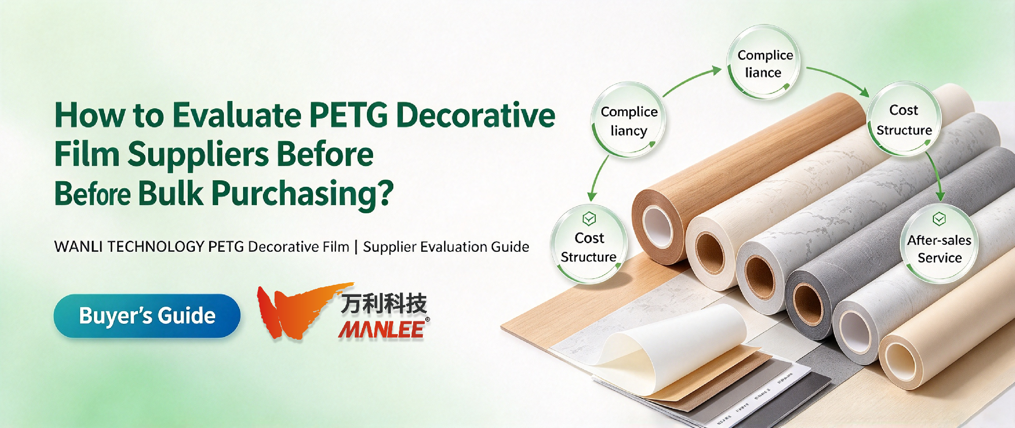 How to Evaluate a PETG Decorative Film Supplier Before Placing a Bulk Order